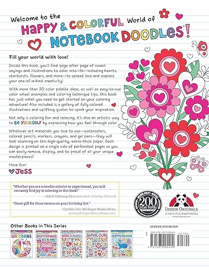 Activity Book<br> Notebook Doodles<br> Love