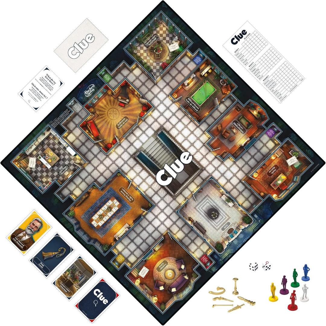 Board Game<br> Hasbro<br> Clue (Classic)
