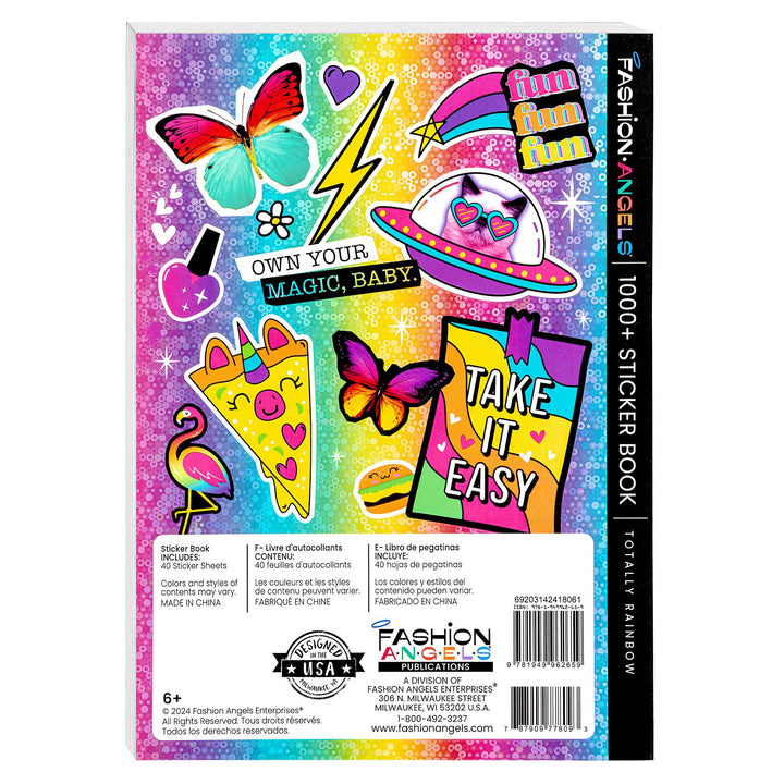 Sticker Book<br> 1000+ Totally Rainbow Stickers