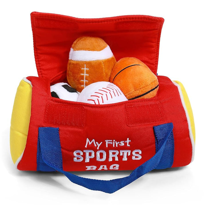Gund<br> Plush Playset<br> My First Sports Bag