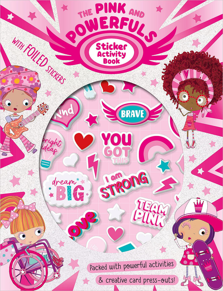 Activity Book<br> Pink and Powerful Sticker