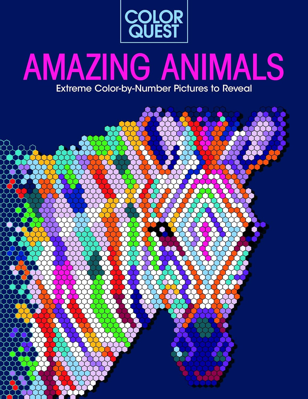 Color Quest<br> Amazing Animals<br> Color-by-Number
