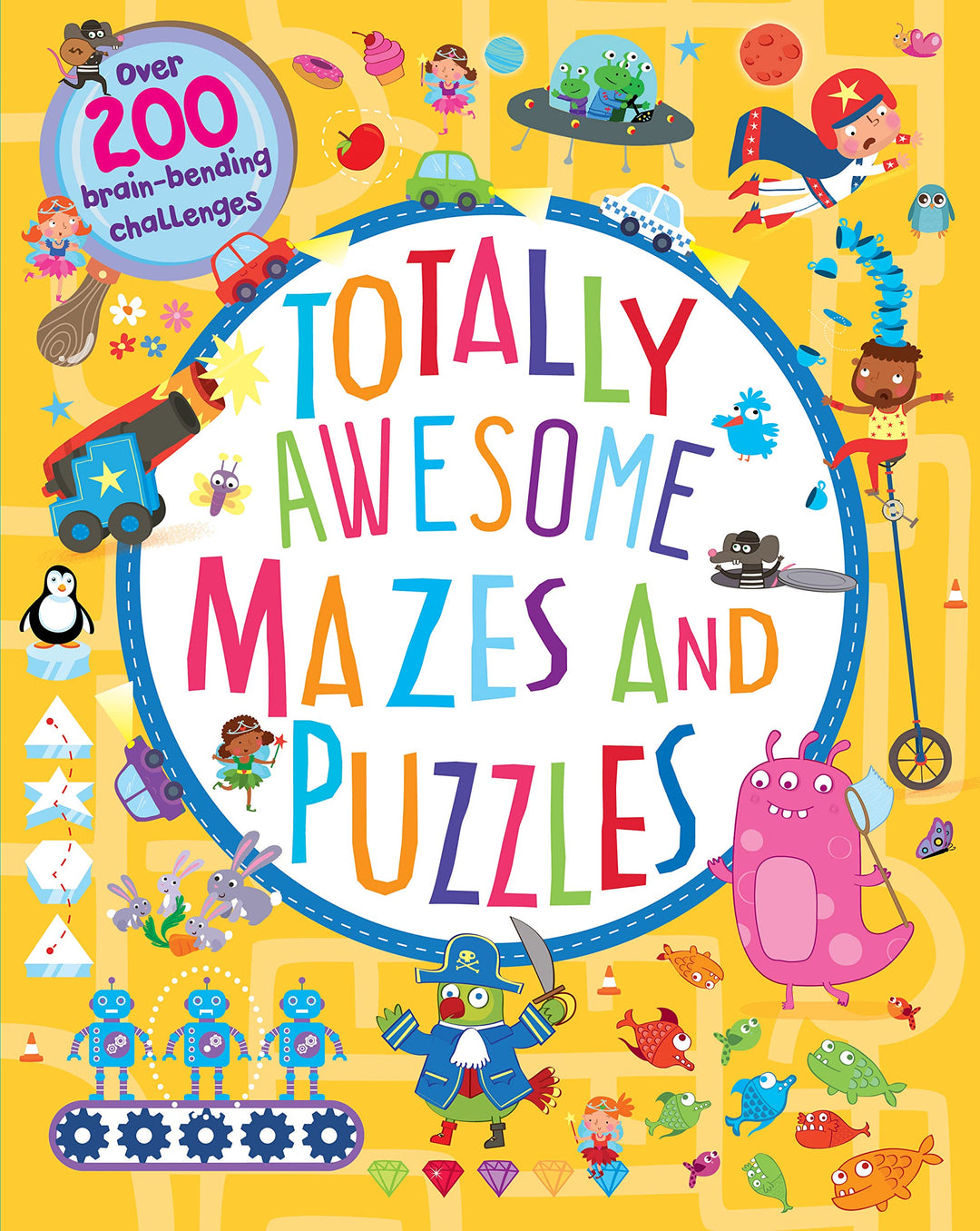 Puzzle Book<br> Totally Awesome Mazes and Puzzles