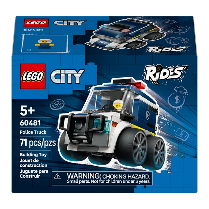 LEGO City<br> Rides - Police Truck<br> 60481