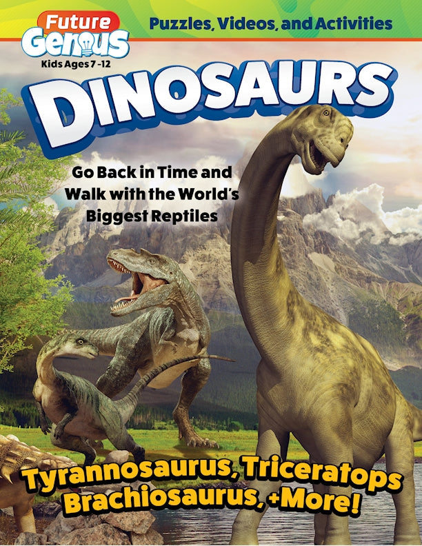 Activity Book<br> Future Genius<br> Dinosaurs
