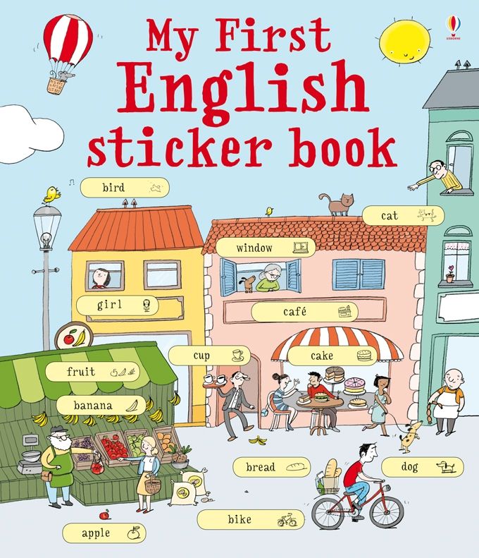 Sticker Book<br> My First English
