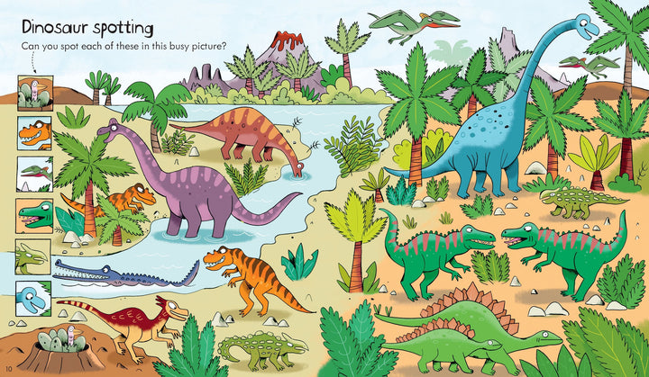 Activity Book<br> Usborne Little Children's<br> Dinosaur