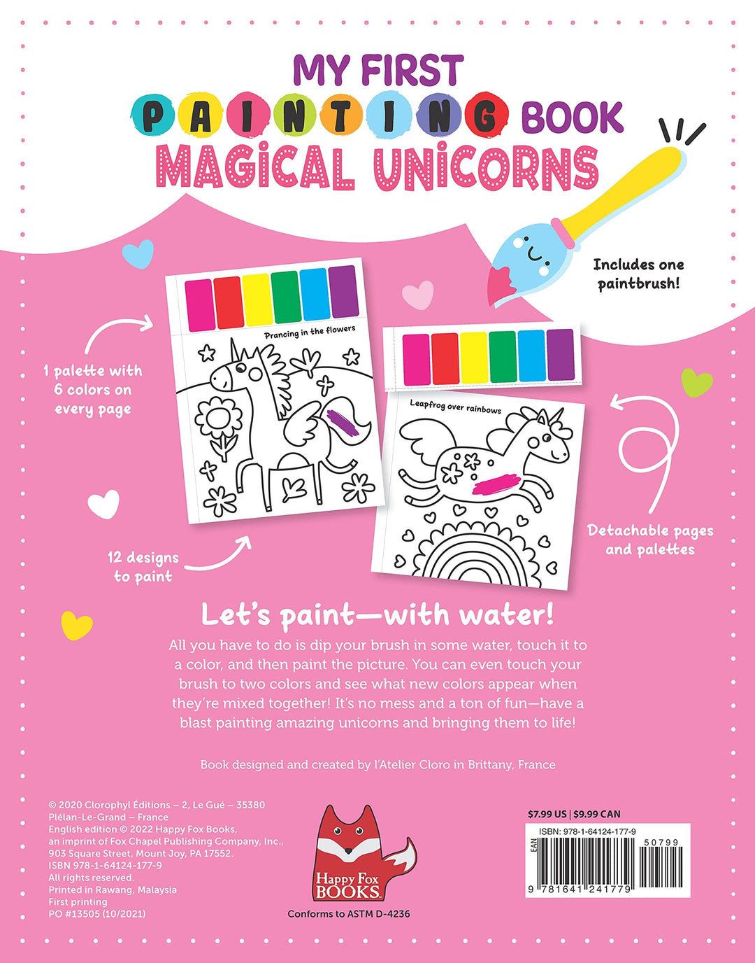 My 1st Painting:<br> Magical Unicorns