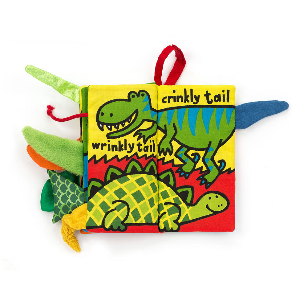 Jellycat<br> Soft Book<br> Dino Tails