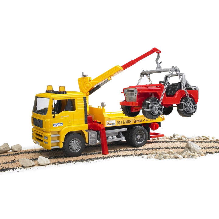 Bruder<br> Tow Truck and Vehicle Set<br> <u>[Local Pick Up Only]</u>