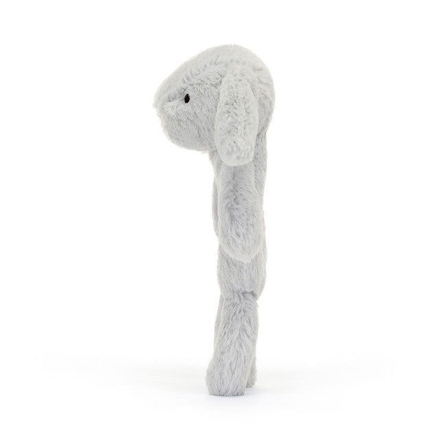 Jellycat<br> Bashful Bunny<br> Ring Rattle (7")<br> Silver