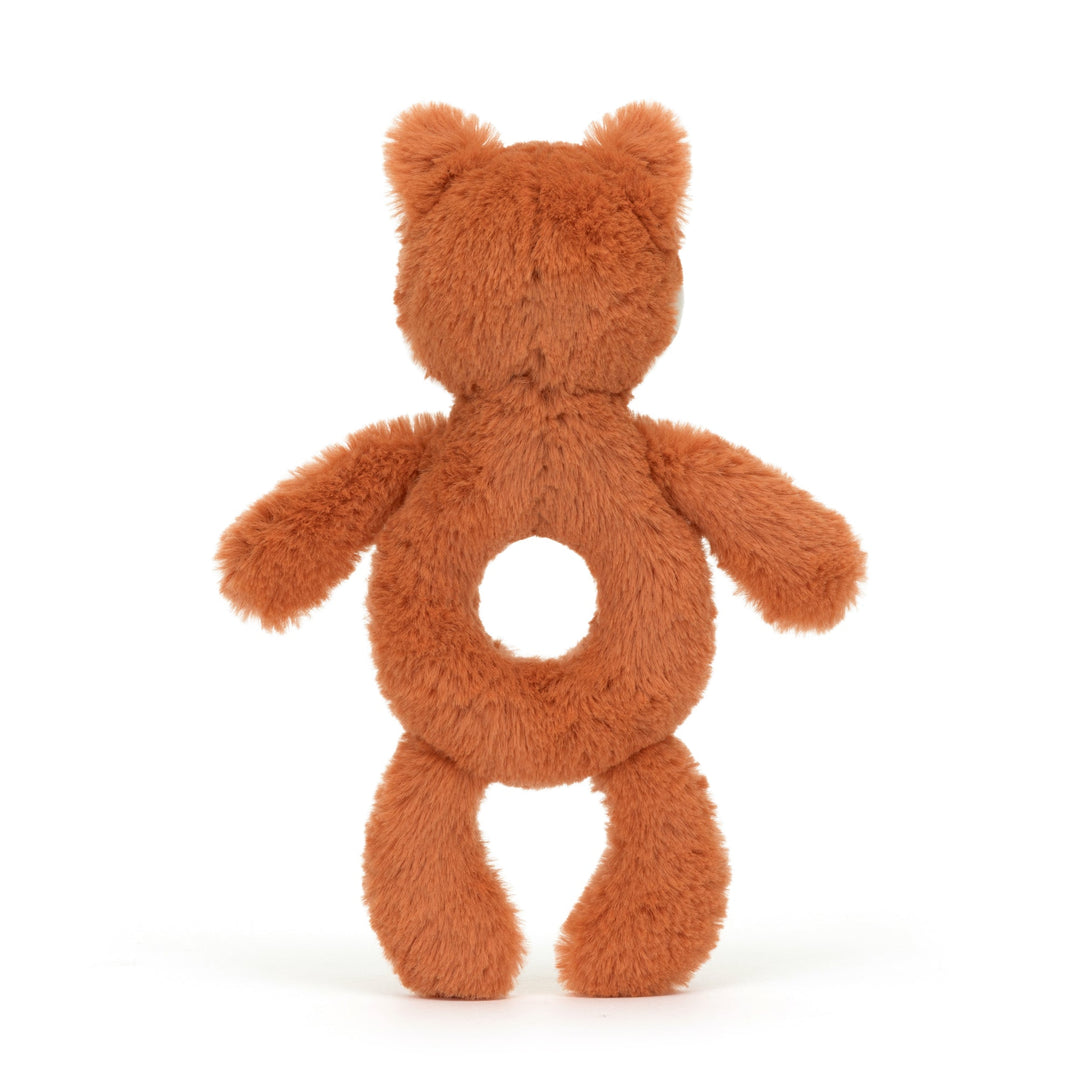 Jellycat<br> Bashful Fox Cub<br> Ring Rattle (7")<br>