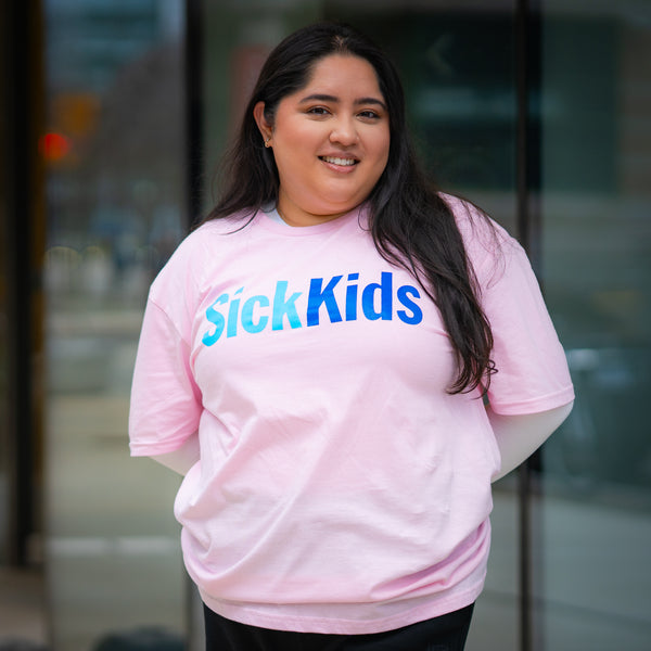 Adult SickKids<br> Classic T-Shirt<br> (Light Pink)