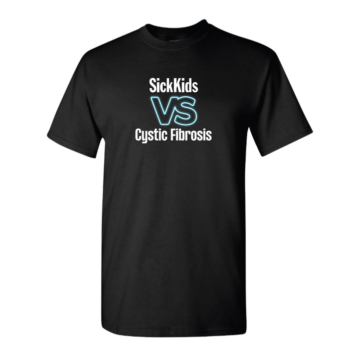 Custom<br> Adult T-Shirt<br> SickKids VS Cystic Fibrosis<br> (Pre-Order Only)