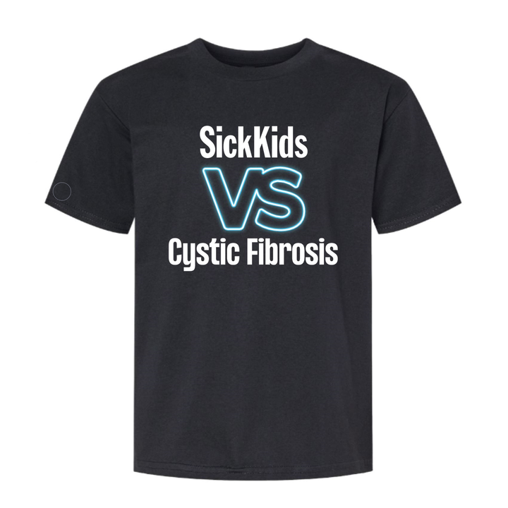 Custom<br> Youth T-Shirt<br> SickKids VS Cystic Fibrosis<br> (Pre-Order Only)
