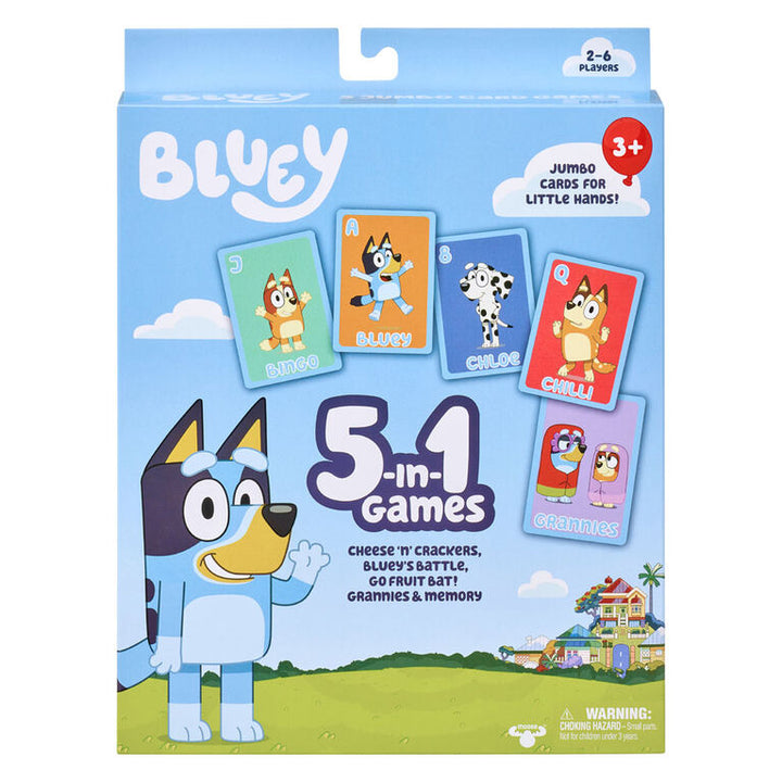Card Game<br> Bluey (5-in-1)