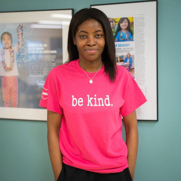 Youth T-Shirt<br> SickKids<br> Be Kind (Pink)