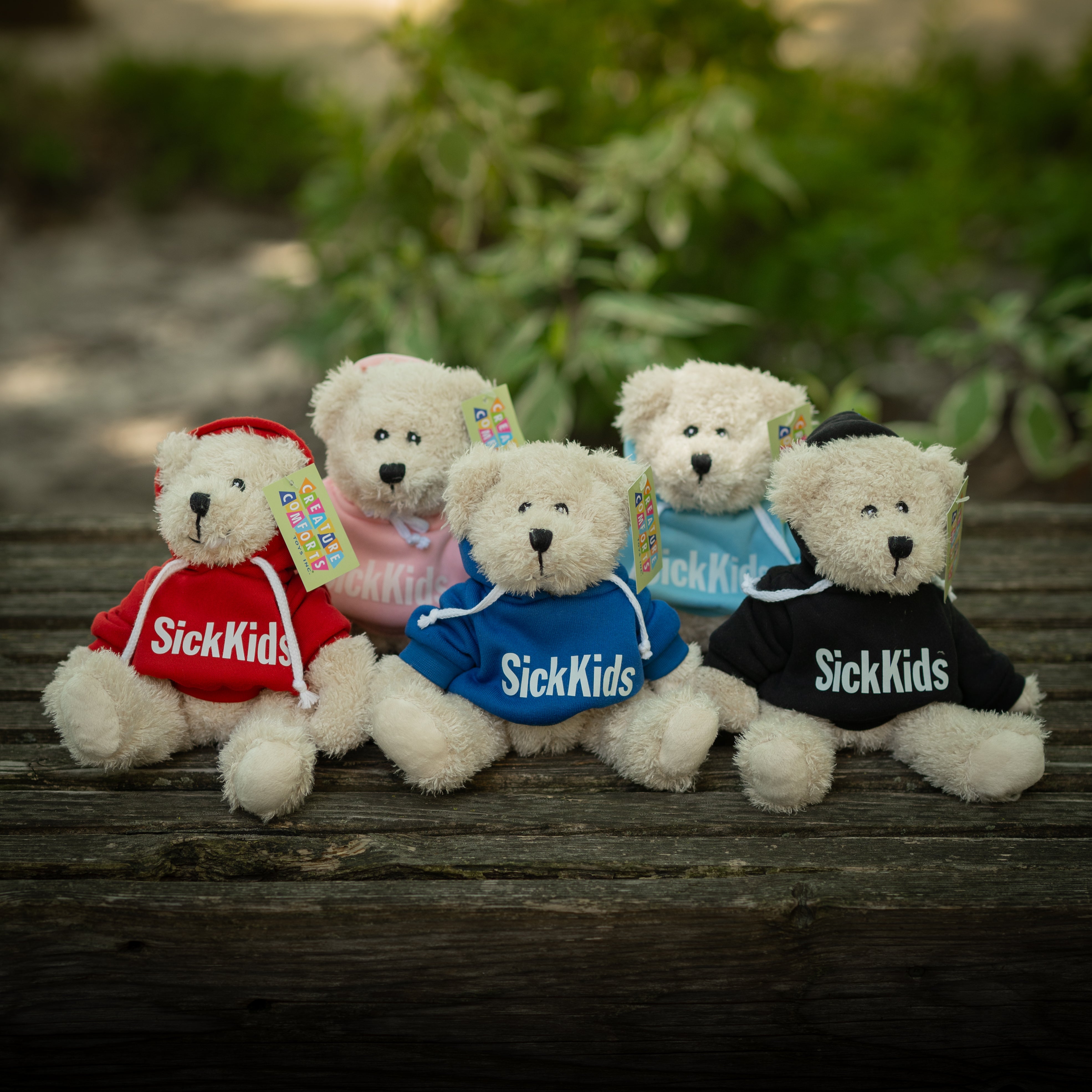 Teddy Bear 10 SickKids Hoodie Light Cream The 5Fifty5 Shop at SickKids