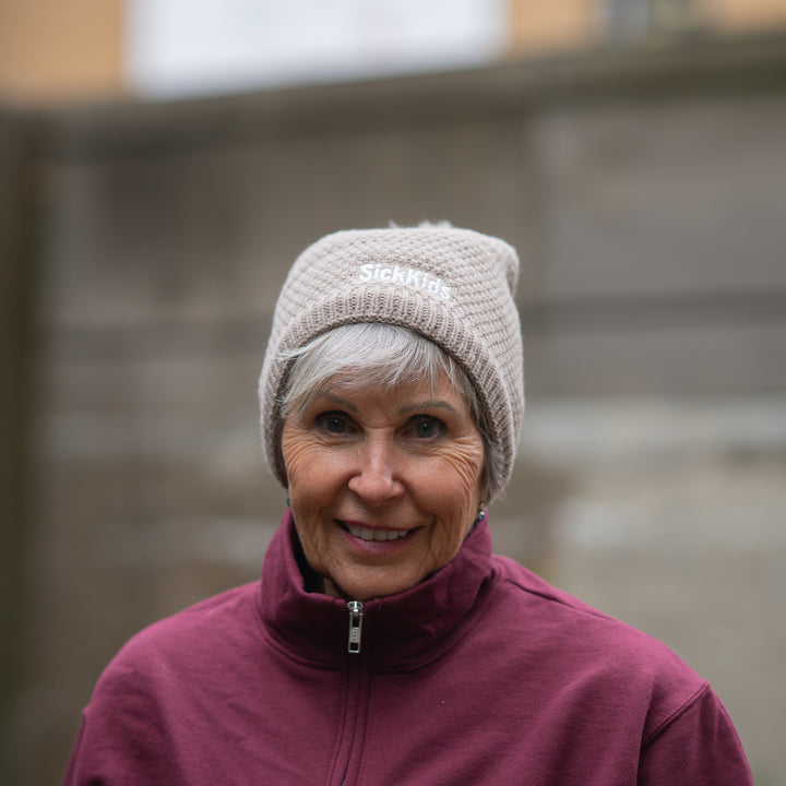 Adult<br> Jacquard Knit<br> Pom Pom Toque