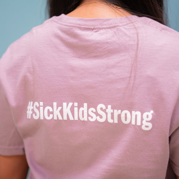 Adult SickKids<br> Skyline T-Shirt<br> (Lilac)