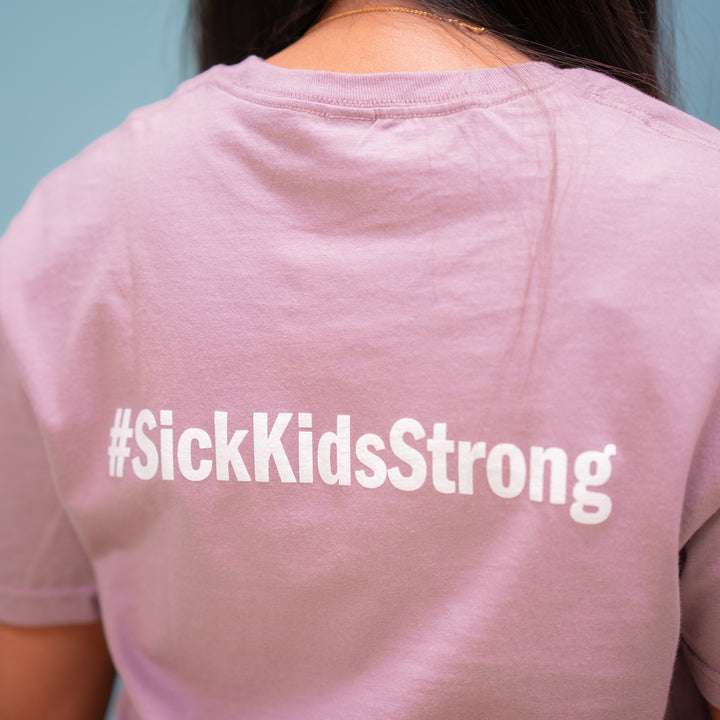 Adult SickKids<br> Skyline T-Shirt<br> (Lilac)
