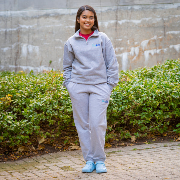 Adult SickKids<br> Fleece Jogger<br> (Heather Gray)