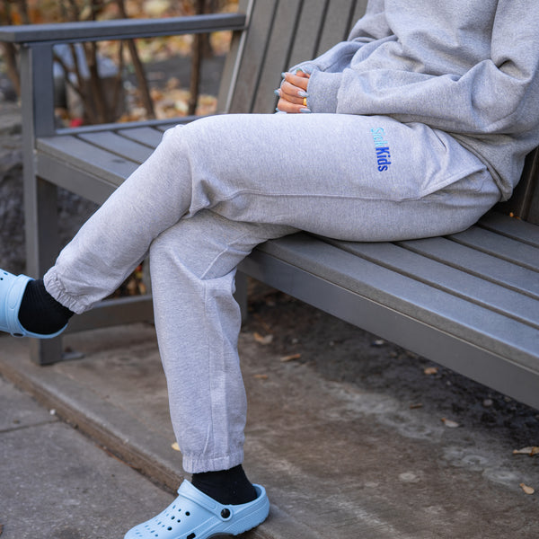 Adult SickKids<br> Fleece Jogger<br> (Heather Gray)