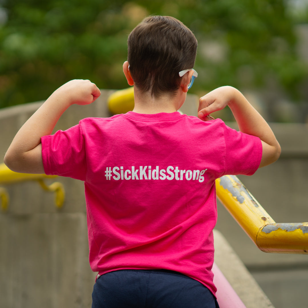Youth<br> Skyline T-Shirt<br> (Hot Pink)
