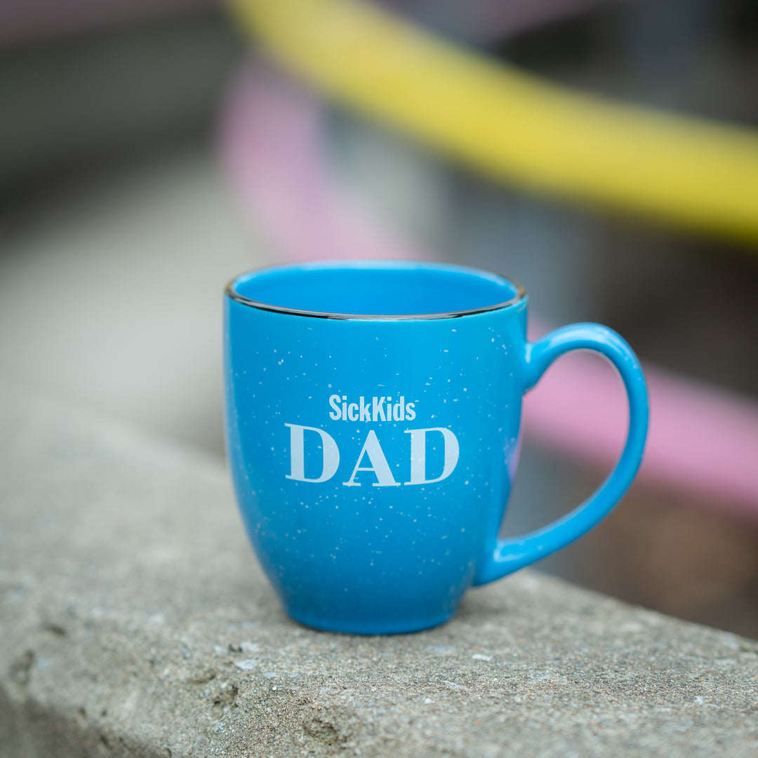 Ceramic Mug<br> SickKids Dad<br> Teal Blue