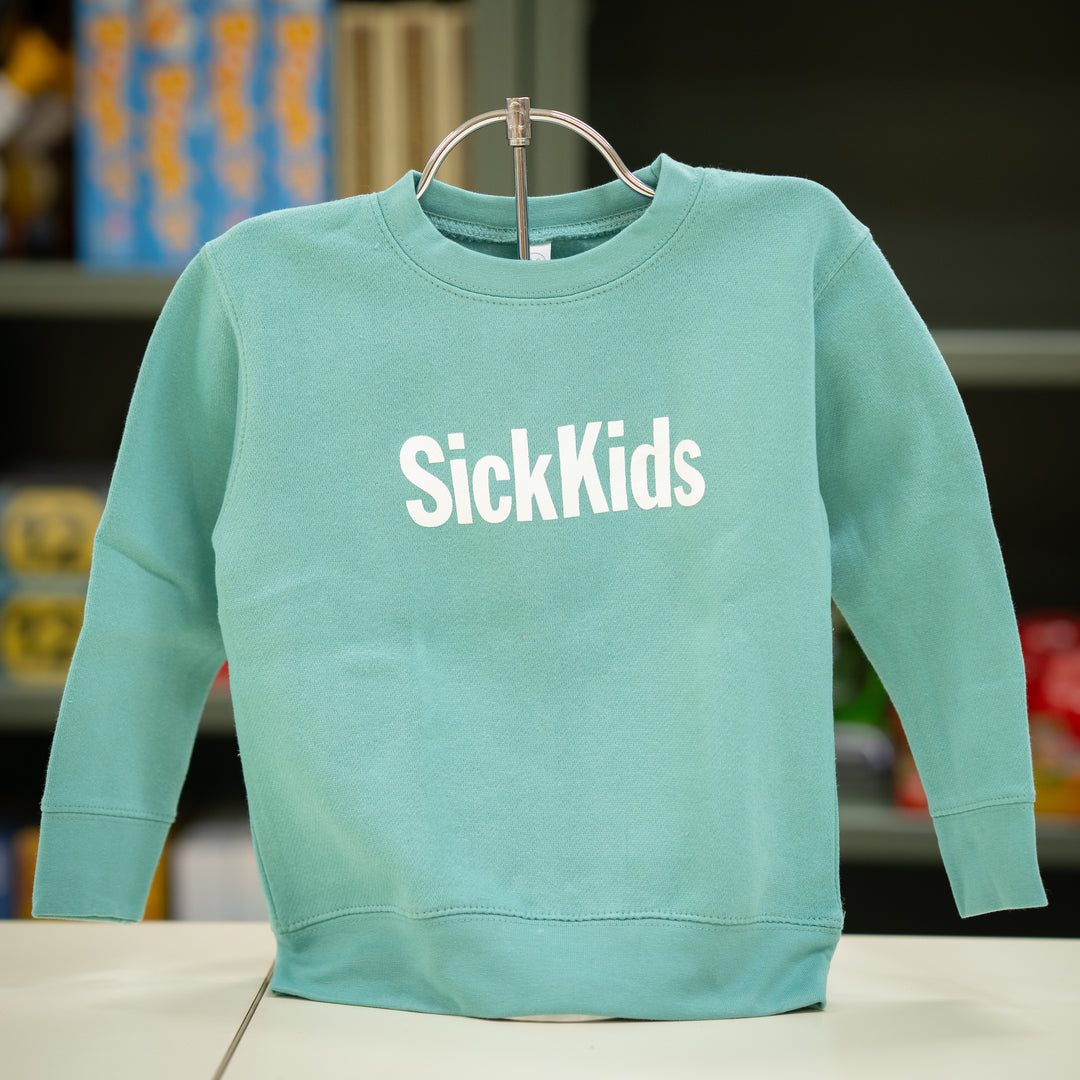 Toddler<br> Crewneck Sweater<br> (Saltwater)