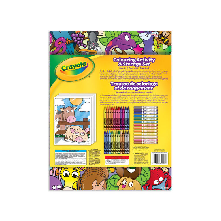 Activity Kit<br> Crayola<br> Colouring Activity & Storage Set