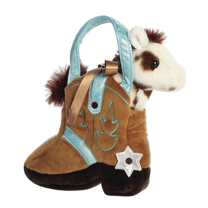 Aurora<br> Fancy Pals<br> Cowboy Boot Horse (8")