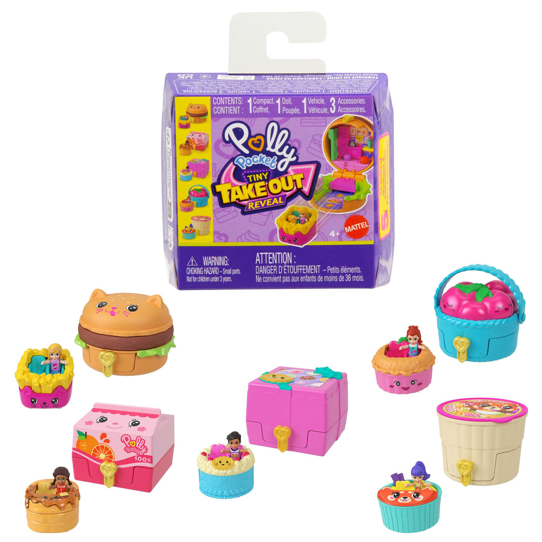 Polly Pocket<br> Tiny Take Out Mystery Playset