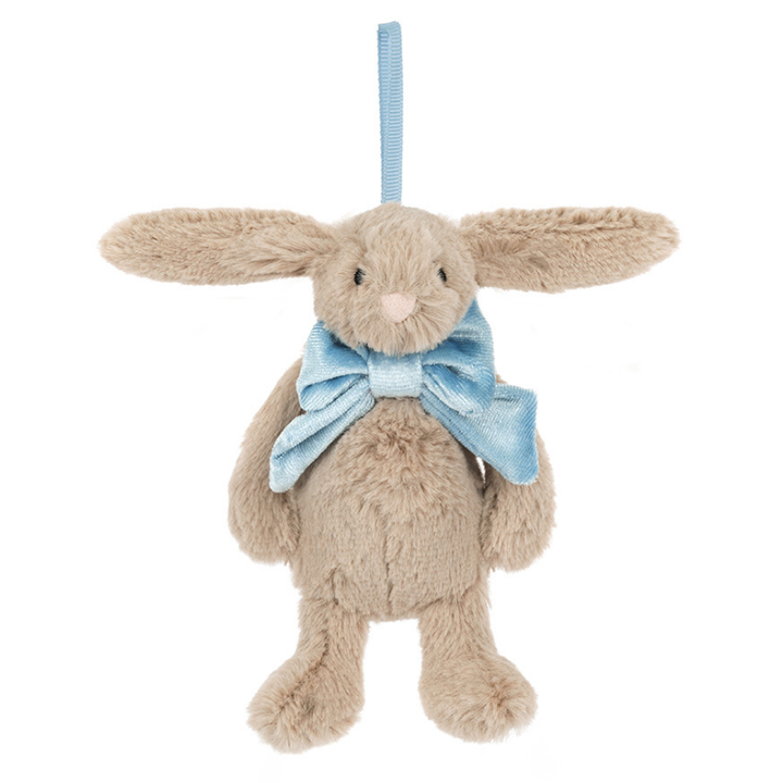 Jellycat<br> Bashful Beige Bunny Ornament (4")