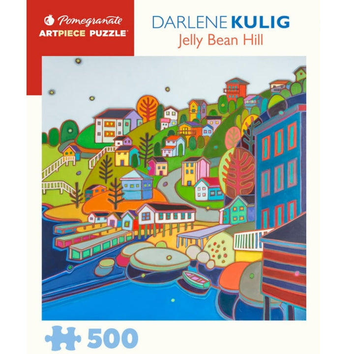 500 Pieces<br> Jigsaw Puzzle<br> Jelly Bean Hill