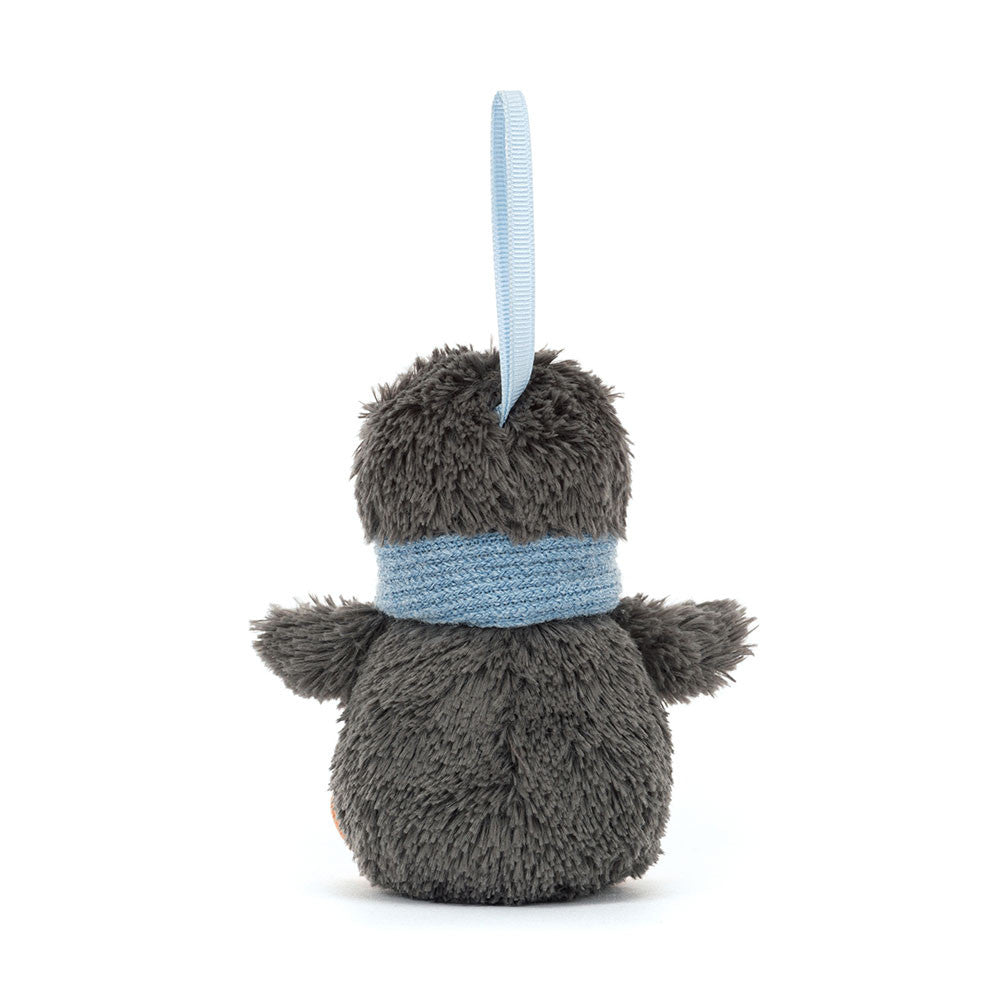 Jellycat<br> Penguin Peanut Ornament (5")