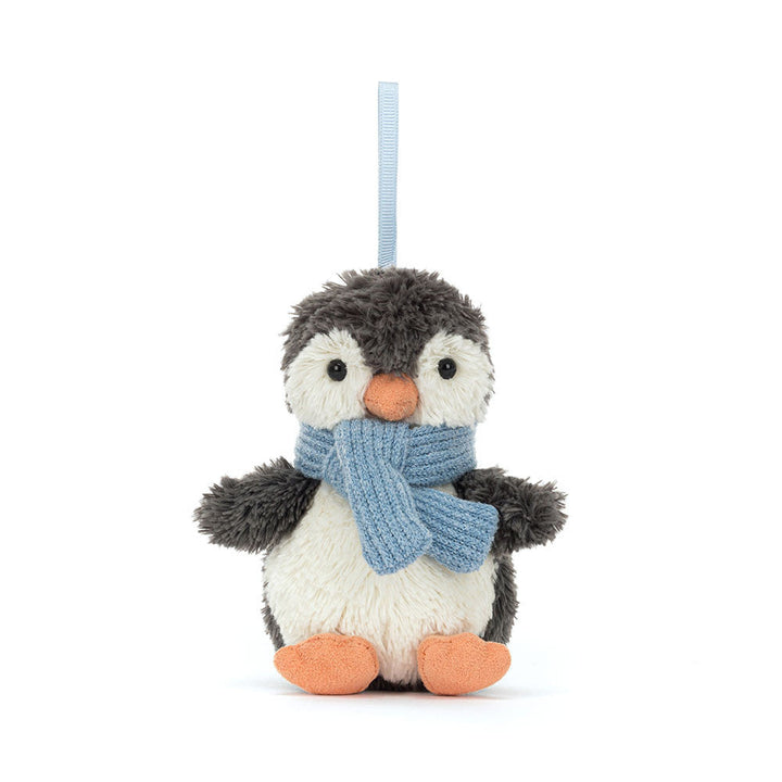 Jellycat<br> Penguin Peanut Ornament (5")