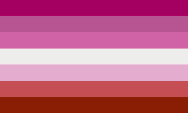 Medium Lesbian Flag (12"x18")