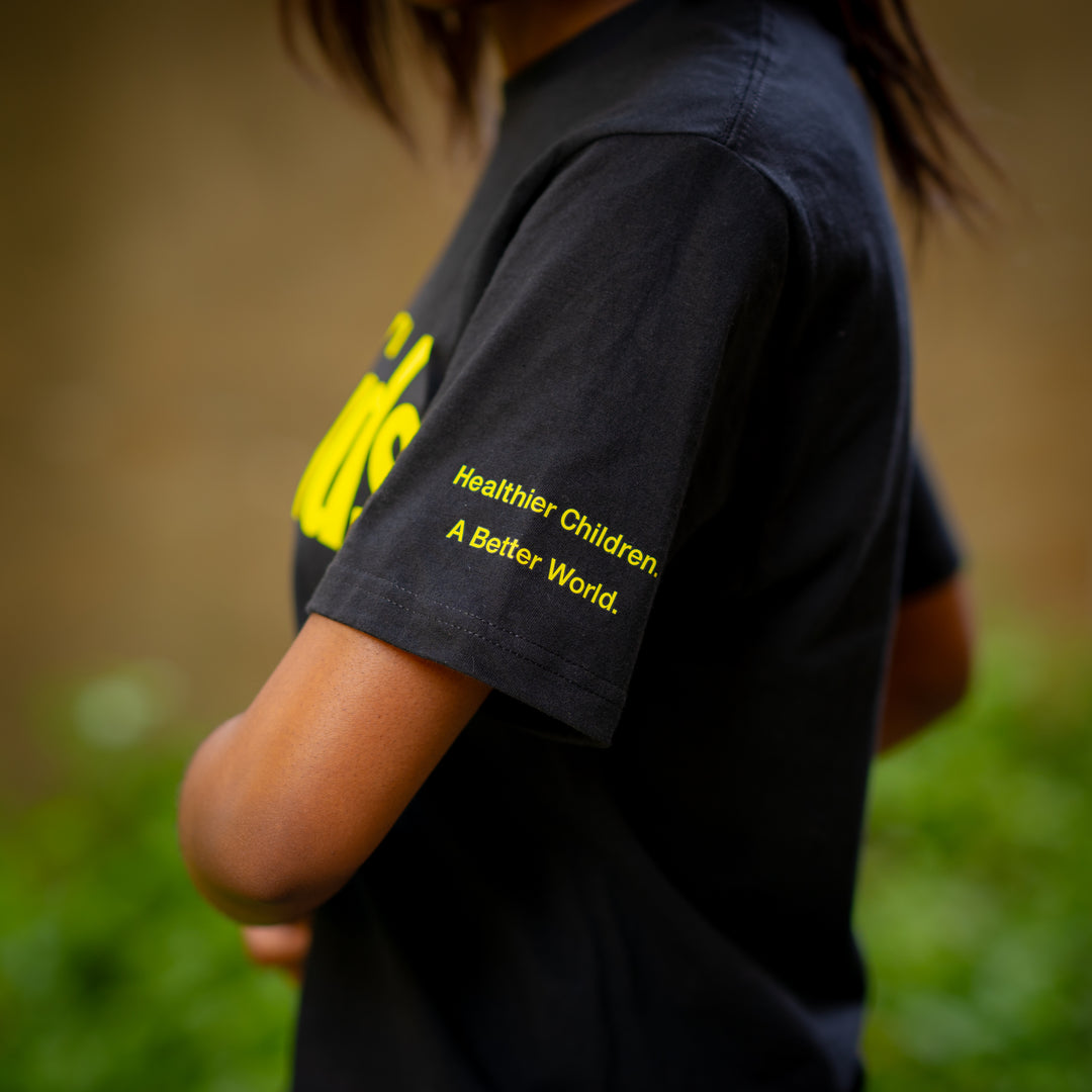 Youth T-Shirt<br> SickKids<br> Neon Yellow