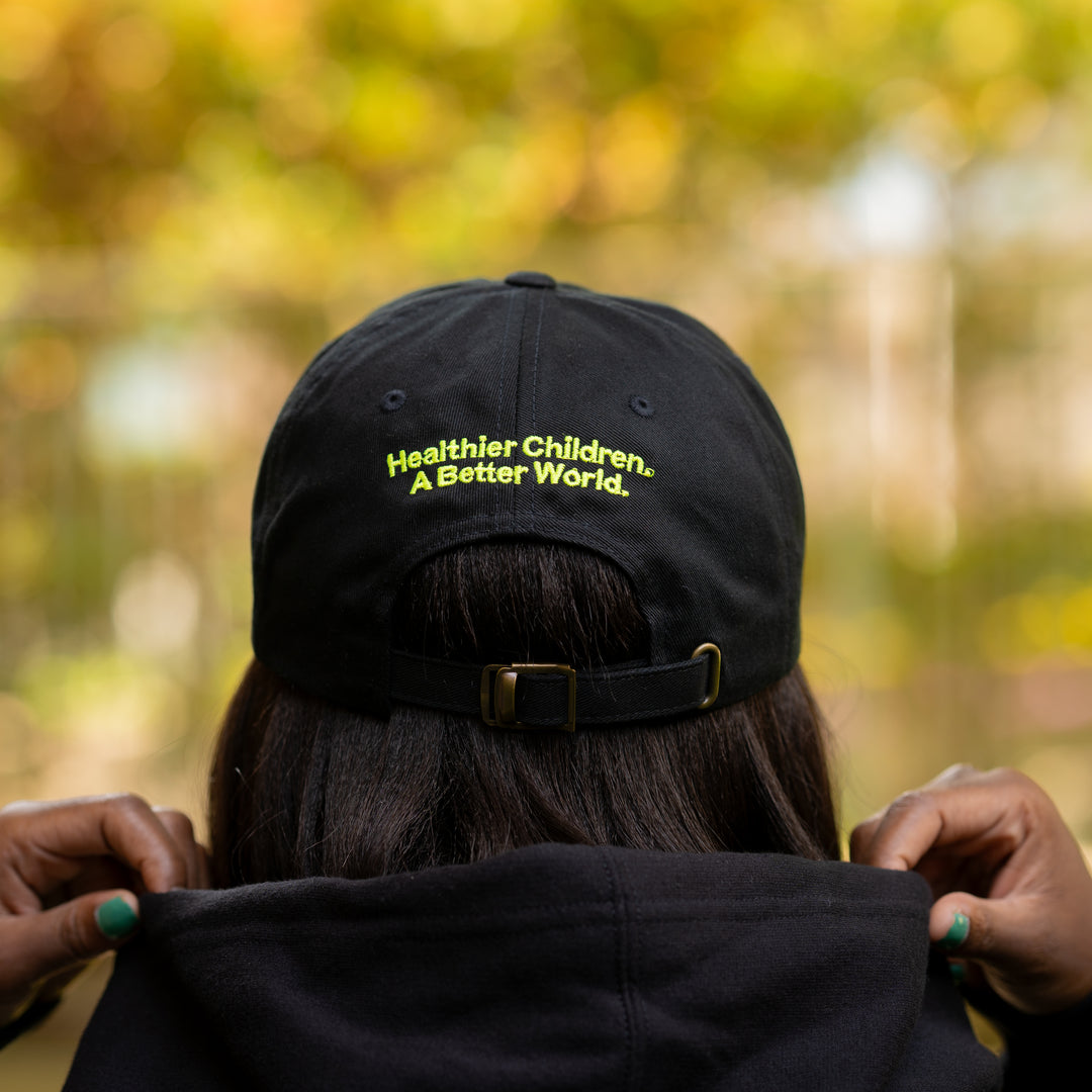 Adult<br> Baseball Cap<br> Neon Yellow