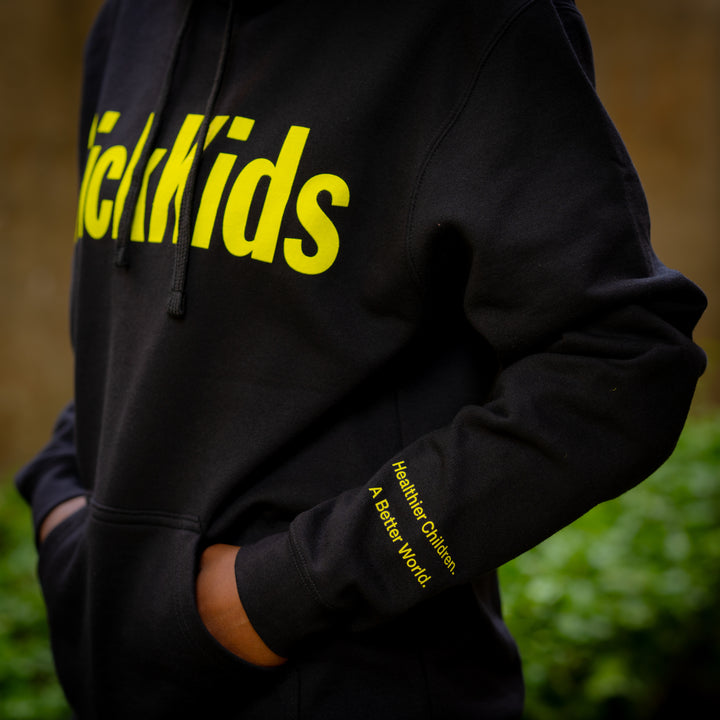 Adult<br> Pullover Hoodie<br> Neon Yellow