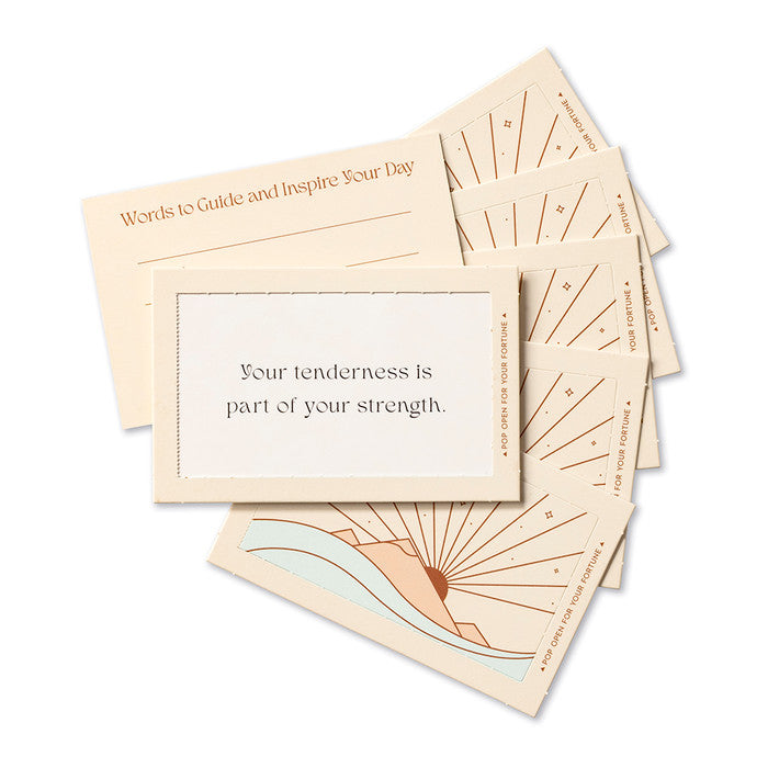 Shareable<br> Fortune Cards<br> Pop-Open Fortunes
