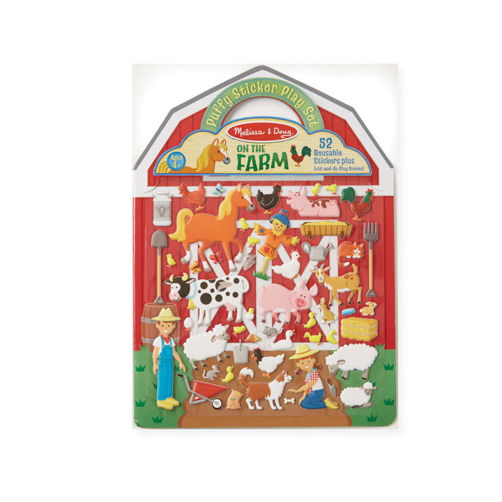 Sticker Book<br> Melissa & Doug<br> Puffy Sticker Play Set<br> On the Farm