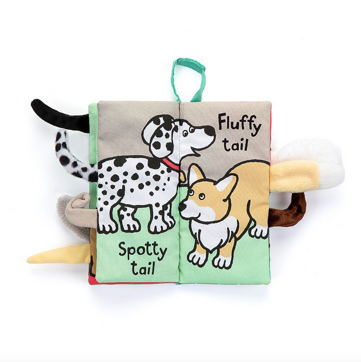 Jellycat<br> Soft Book<br> Puppy Tails