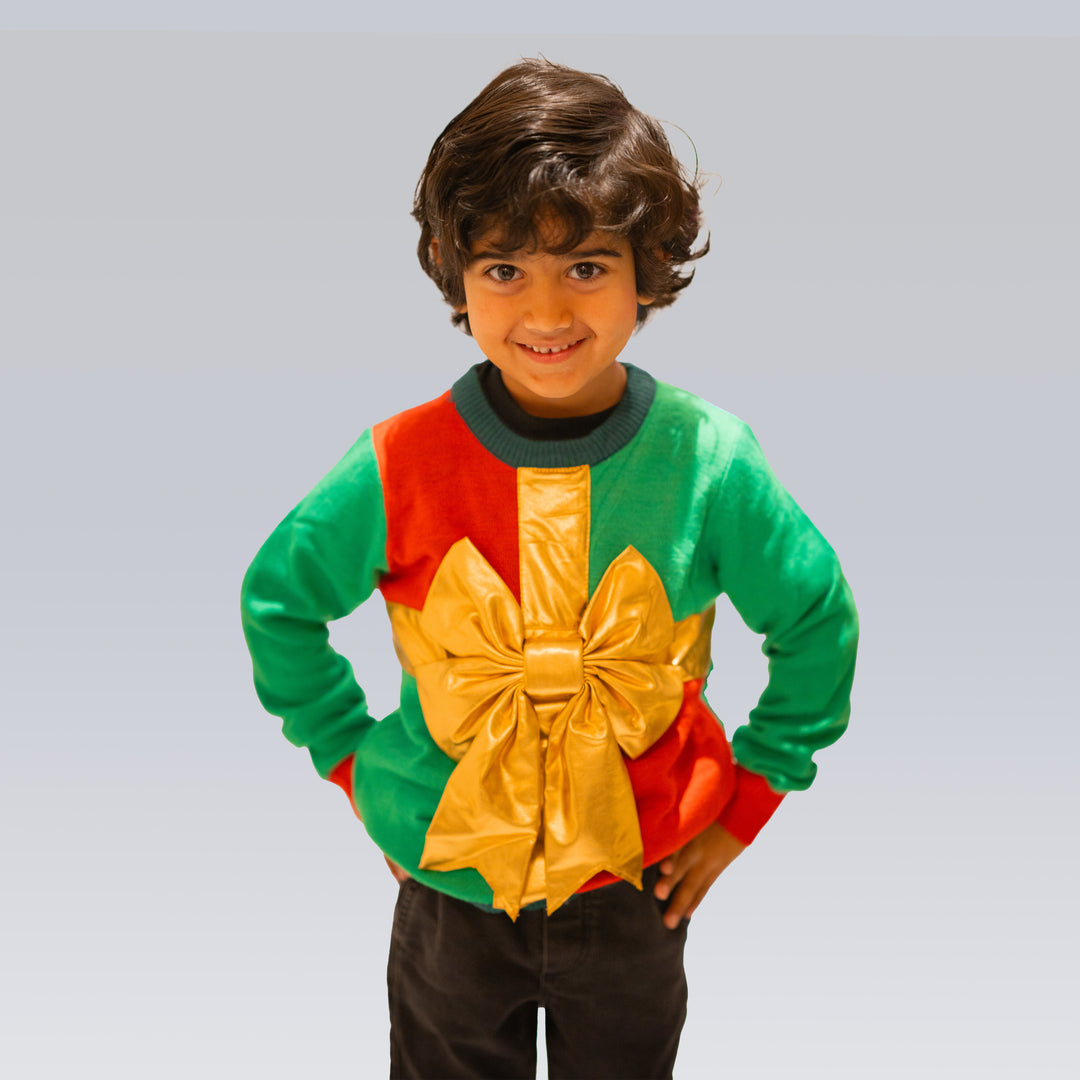 Christmas Present<br> Ugly Sweater<br> <b>Youth</b>