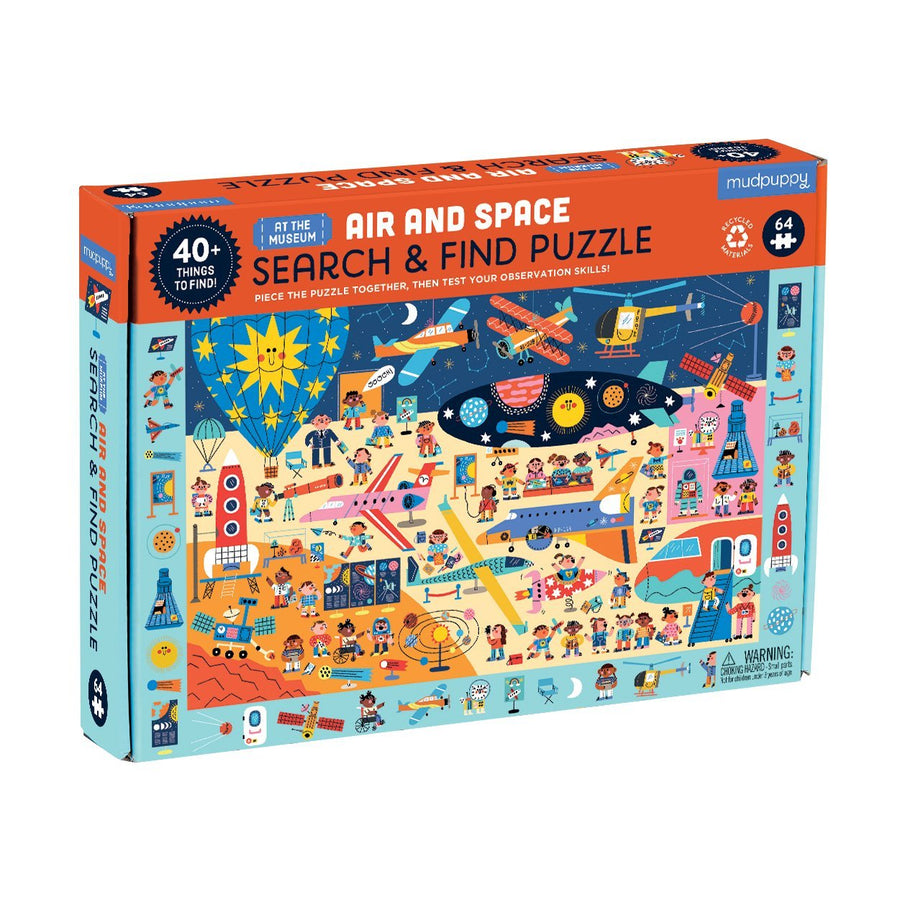64 Pieces<br> Jigsaw Puzzle<br> Air and Space Museum