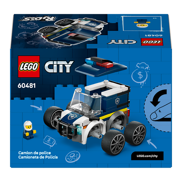 LEGO City<br> Rides - Police Truck<br> 60481