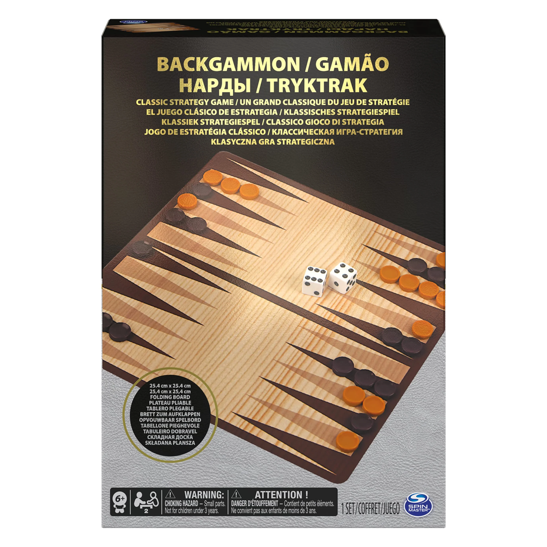 Board Game<br> Spin Master<br> Backgammon