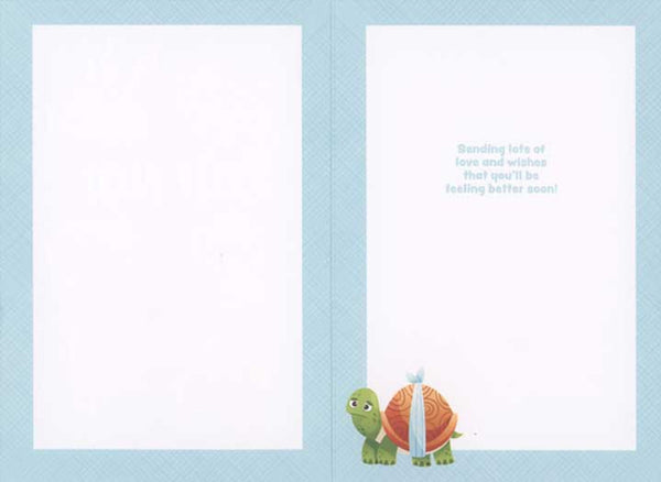 Greeting Card<br> Get Well Soon<br> Oh No!