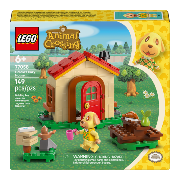 LEGO Animal Crossing<br> Goldie&